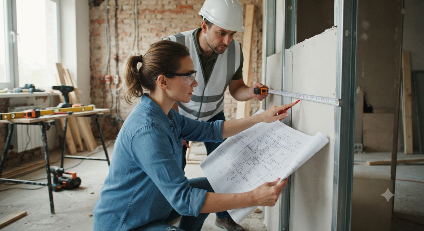 Liên kết các yếu tố đo đạc vào bản vẽ thiết kế và thi công